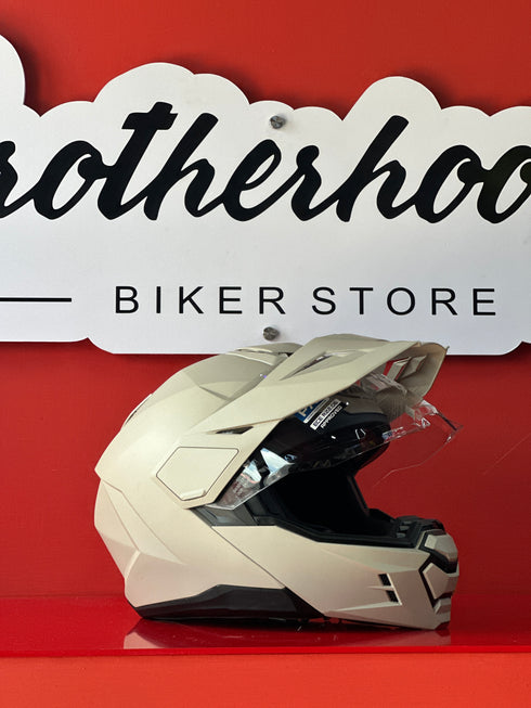 CASCO I80 SOLIDO BEIGE MATE HJC